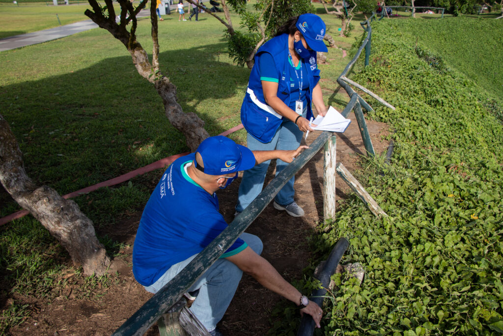MUNICIPALIDAD DE LIMA INSPECCIONA EL ESTADO DE LAS ESTRUCTURAS EN LA COSTA VERDE